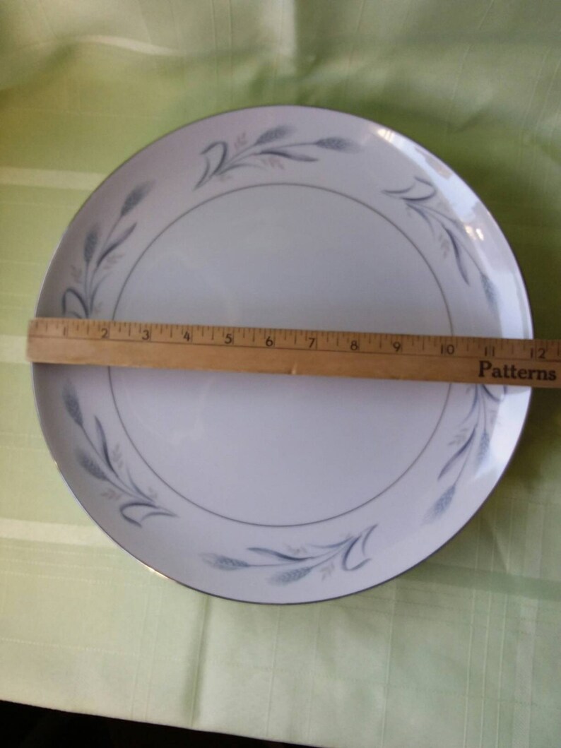 Harmony House Vintage Platinum Trim Platter Diana Pattern Made Etsy