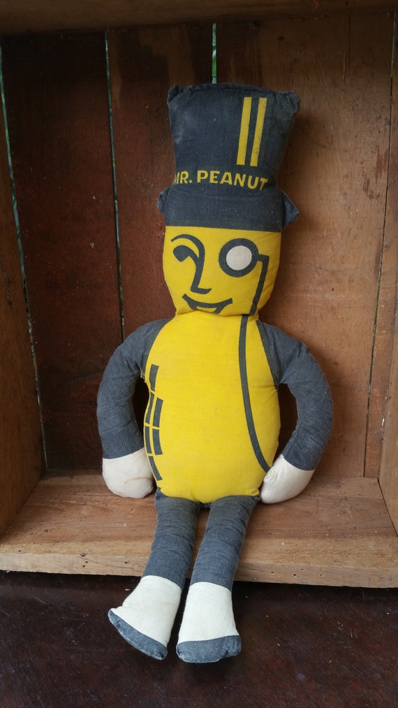 mr peanut stuffed doll