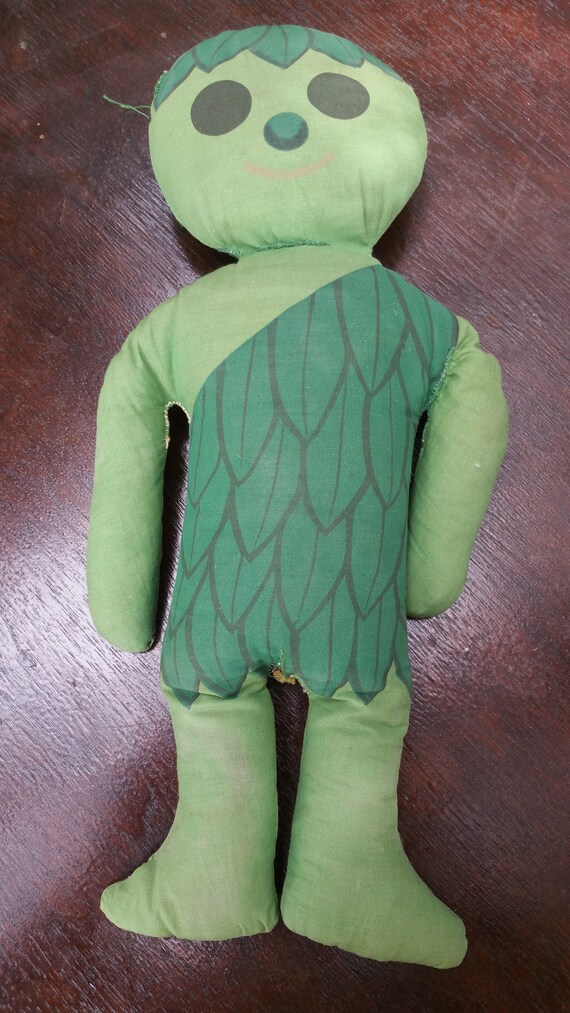 jolly green giant stuffed doll