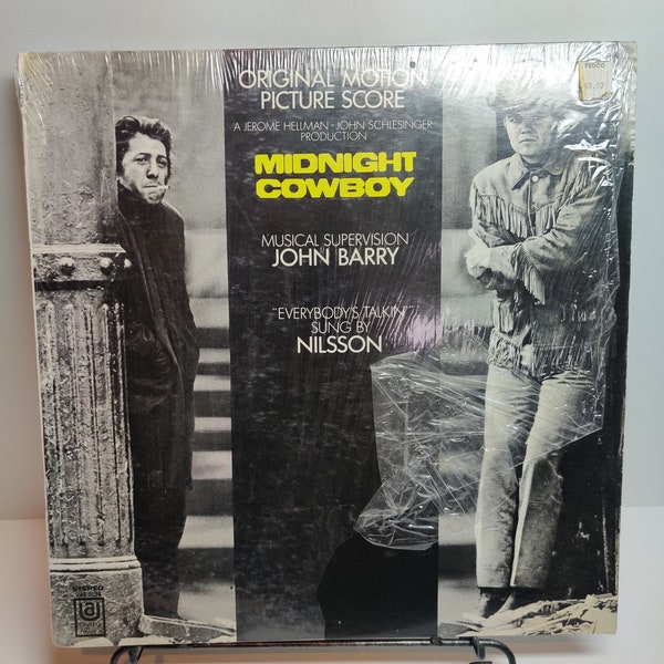 Midnight Cowboy Original Motion Picture Score  Record Album Vintage Vinyl    Free Ship