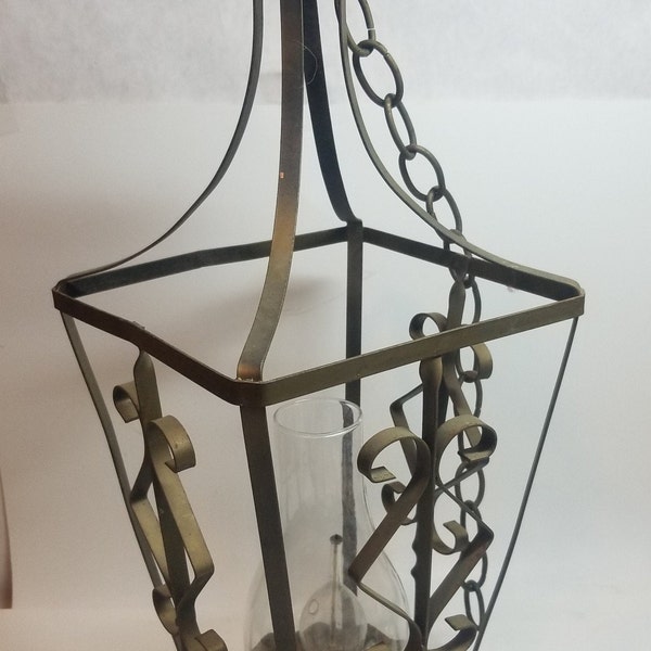 Hanging Oil Lamp Etsy