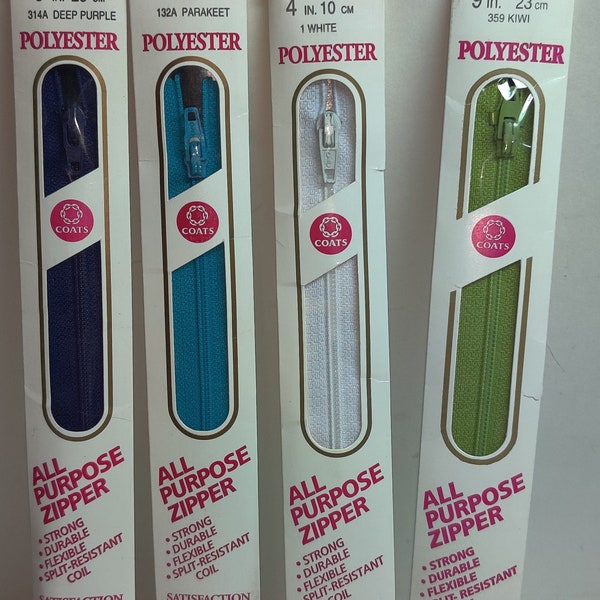 All Purpose Zippers Etsy