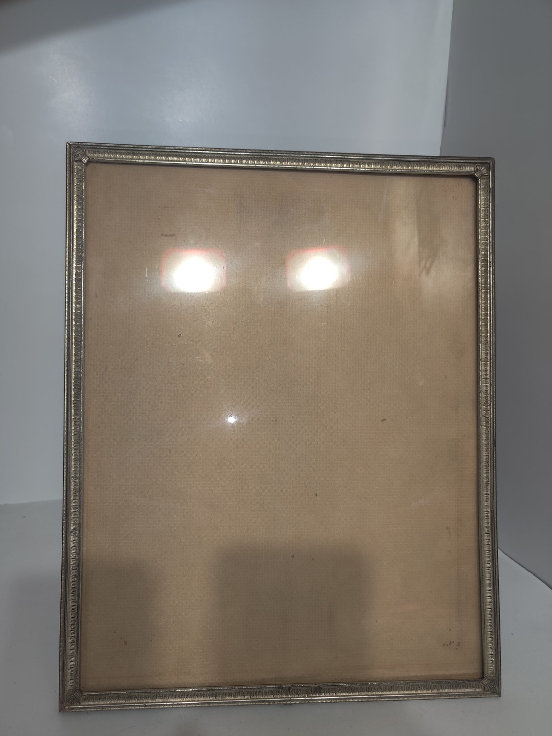 Vintage Large Gold Tone Metal Picture Frame Free Shipping - Etsy