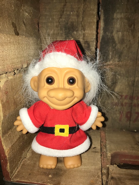 santa troll doll