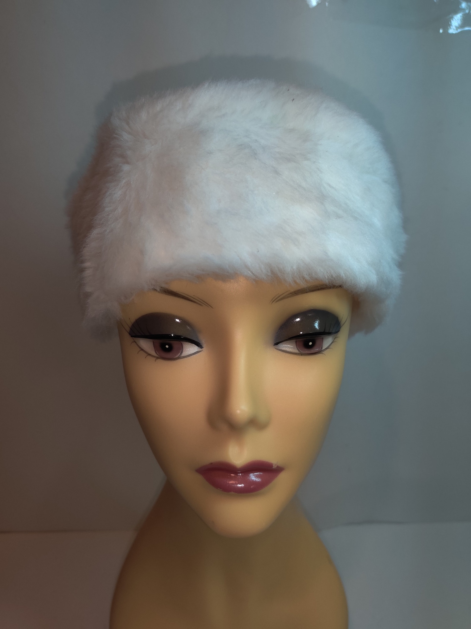 White Luxury Faux Fur Hat for Women Elegant Chic Soft | Etsy