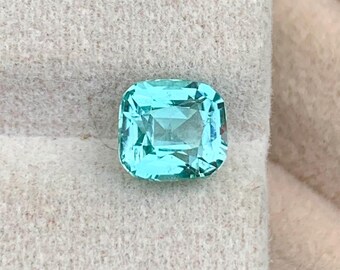 Paraiba Tourmaline Gemstone: 1.85 CT Cushion Cut, Jewelry Making
