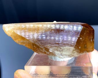 Natural Golden Color Terminated Topaz, Topaz Crystal from Skardu Pakistan - 71 gram