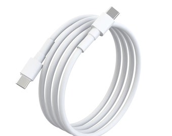 USB C to USB C Charging Cable for Apple Type C to Type C by TechSecure