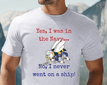 Funny Seabee Veteran T-Shirt: Men's Military Graphic Tee