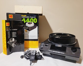 Kodak Carousel 4400 Slide Projector Serviced Fully Functional Tested