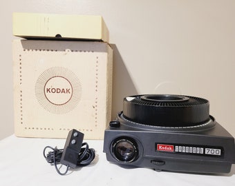 Kodak Carousel 700 Diaprojektor gewartet, voll funktionsfähig, siehe Video