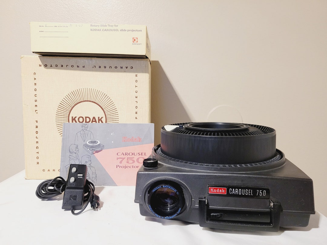 Kodak Carousel 750H Slide Projector Rebuilt Serviced Fully Functional