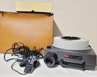 Kodak Carousel 800 Slide Projector Rebuilt Serviced Fully Functional See Video