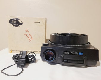 Kodak 850H Karussell-Diaprojektor-Bundle, Remote-Tray-Objektiv, getestet und funktioniert