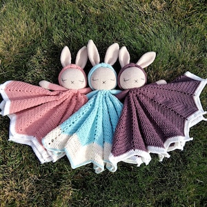 Crochet bunny lovey