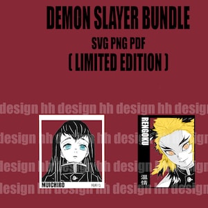 PLUS6 demon slayer SVG, Kimetsu no yaiba, Special designs