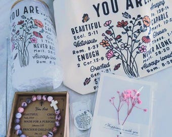 5 piece christian gift set for woman