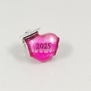 Pandora Graduation 2025 Heart Charm