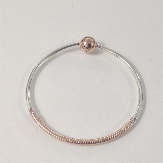 Rose Gold Pandora Bow Bangle Sale Pandora Sparkling Pink Bow Ring