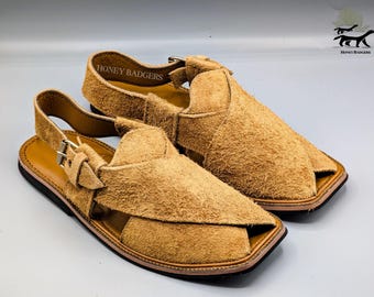 Handmade Leather Peshawari Chappal Men's Sandals