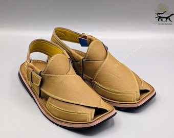 Handmade Peshawari Chappal Men Sandals Charsadda