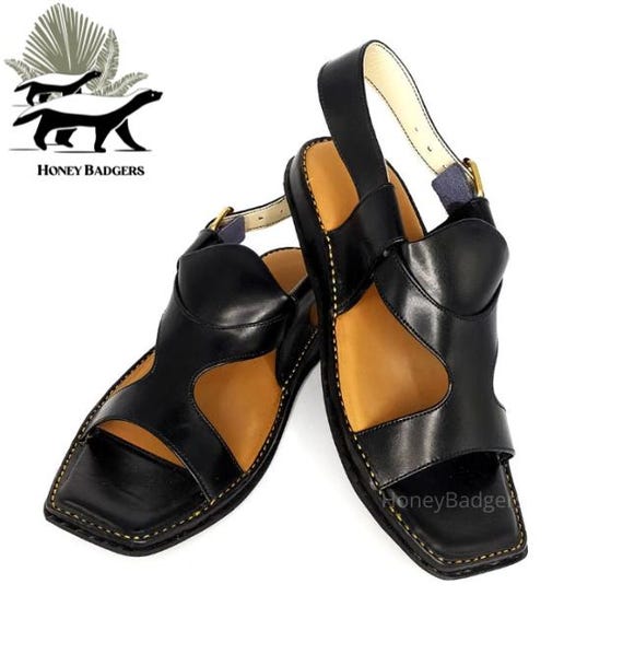 Handmade Genuine Leather Peshawari Chappal Sandals  display picture 3