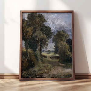The Cornfield | Framed Print | John Constable, 1826 | Landscape Art, English Countryside, Wall Art Print, Rural Scene
