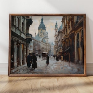 Dreams of Munich | Framed Print | Munich Cityscape, Wall Decor, German Art, German City, Bavarian Art