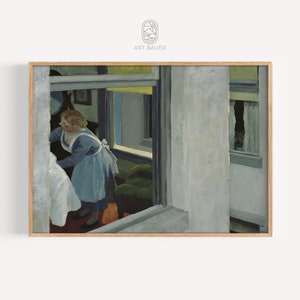 Edward Hopper, Apartment House (1923) | City Life Print, American Realism, Edward Hopper Poster, Urban Art Decor | Gallery Print