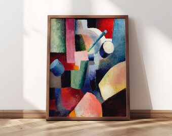 Paul Rebeyrolle, Composition, Derrière Le Miroir, Limited Edition