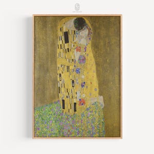 The Kiss | Gustav Klimt, 1908 | Luxury Art, Gold Art, Art Nouveau, Modern Art, Klimt The Kiss | Gallery Print