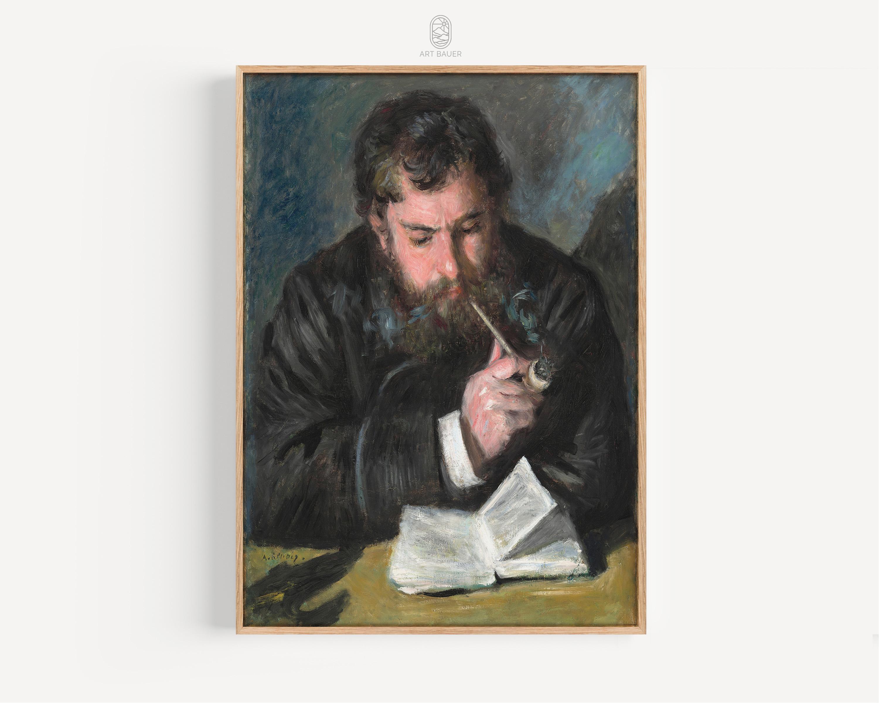 クロード・モネ、「in the Studio」、厳選、希少大判画集・額装画 il_fullxfull.6214438657_qcqe.jpg