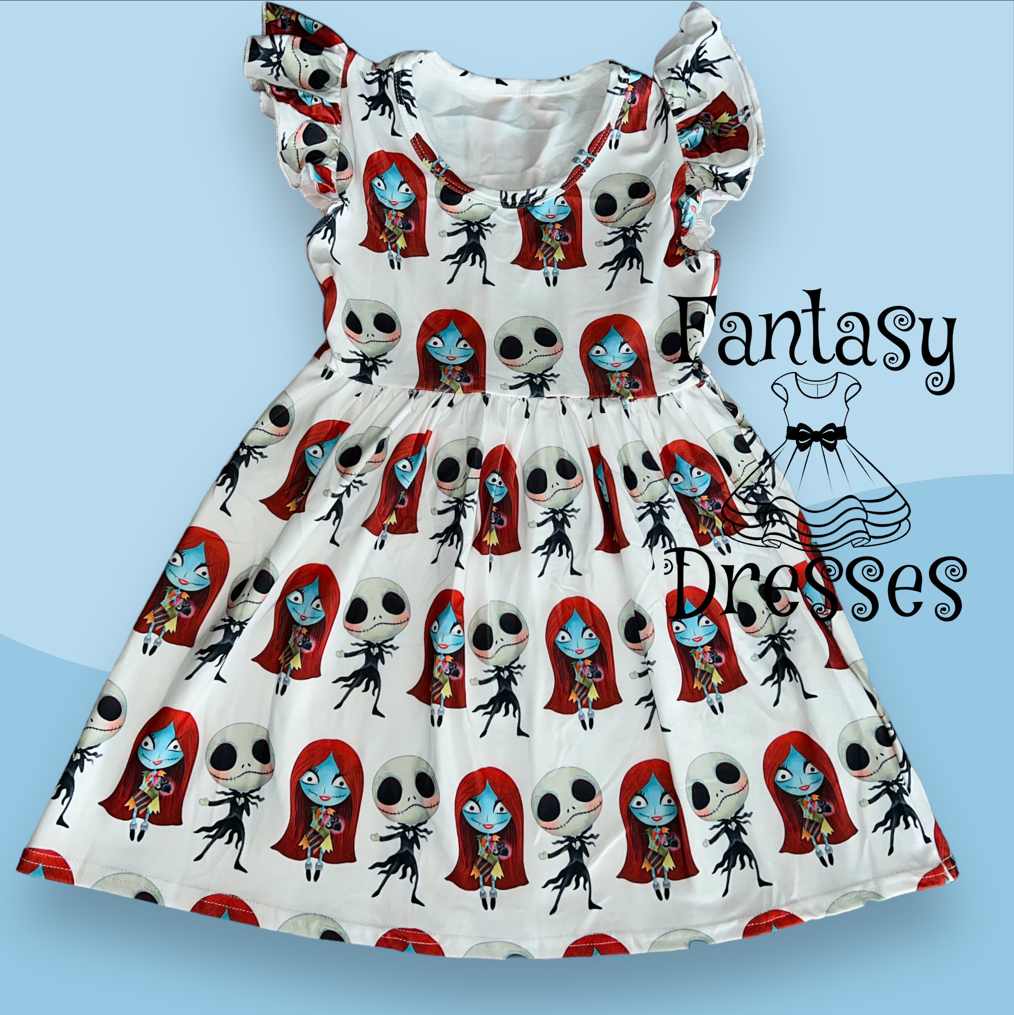 the nightmare before christmas dresses Plus Size - Disney The Nightmare Before Christmas Mini Velvet Collared Dress