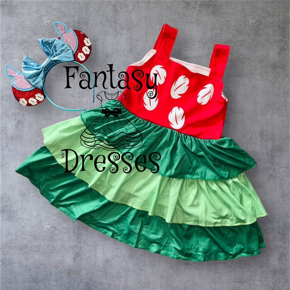 Lilo and Stitch Girl Dress Lilo and Stitch Ears