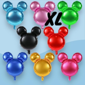 Mouse Head Balloons Birthday Party Balloons XL 26”