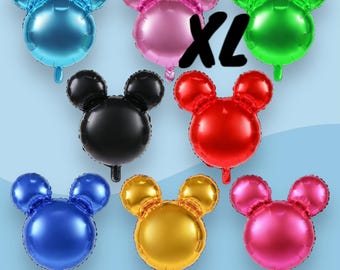 Mouse Head Balloons Birthday Party Balloons XL 26”