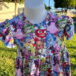 Inside Out Girl Dress Inside Out 2 Dress