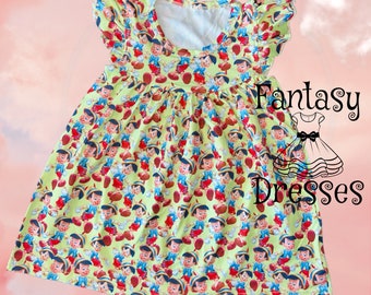 thumbnail image 2 of Pinokio Baby Girls Corduroy Skirt - Floral Print, Elastic Waist, 100% Cotton, Made In Poland 2 of 6