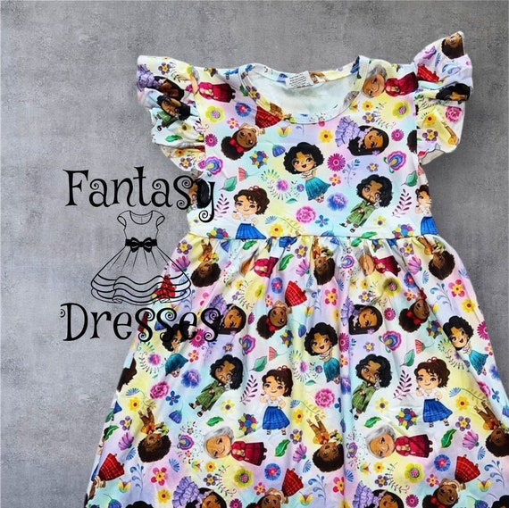 Encanto Girl Dress Enchantment Family Girl Dress