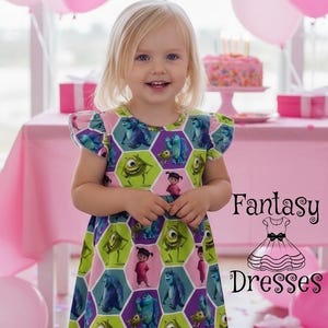 Monsters Inc Girl Dress