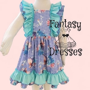 Frozen Twirl Girl Dress