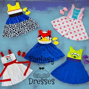 Toy Story Girl Characters Dress with Bow