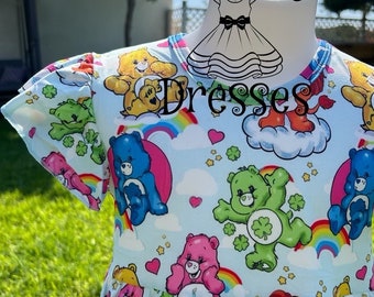 Chemise boutonnée faite main Care Bear - France