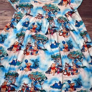 Winnie The Pooh Dress Pooh Bear Girl Dress