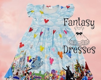 Vestido de niña de los personajes de El mejor día de la historia