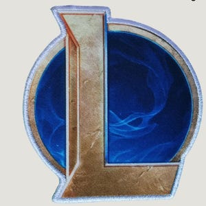 Patch &quot;League of Legends&quot;, LOL Patch, Patch for backpack/ tote bag/ clothe, Iron-on patch, sew-on patch