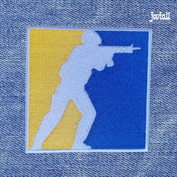 Counter Strike 2 Patch: Iron-On/Sew-On CS2 Patch