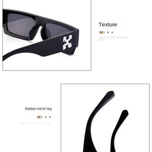 Unique MEN Square Black Sunglasses Trending Square Sunglasses Modern Style Sunglasses zdjęcie 4
