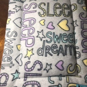 Crate Mat - Pastel Dream Words