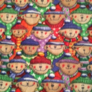 Crate Mat - Winter Bears